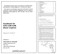 Perkins 4.212 4.236 4.248 Silnik Hanbook Instrukcja obsługi PDF na sprzedaż Perkins 4.212 4.236 4.248 Silnik Hanbook Instrukcja obsługi PDF na sprzedaż  PL