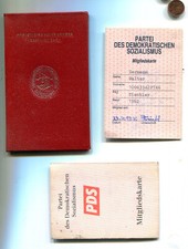 Sed parteibuch pds gebraucht kaufen  Dresden