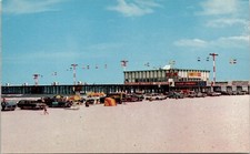Cartão postal vintage Daytona Beach cais de pesca Flórida spc1, usado comprar usado  Enviando para Brazil