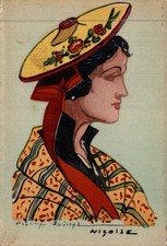 Carte postale illustrateur d'occasion  La Côte-Saint-André