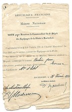 Marine flotte rochefort d'occasion  Le Passage