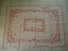 Nappe lin broderie d'occasion  Habsheim