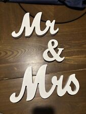 Wedding mrs sign for sale  Rocky Mount