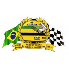 .senna champion sticker d'occasion  Concarneau