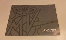 Augusta brochure motorcycle for sale  PRESTON