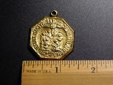 DE COLECCIÓN MEDALLA FICHA AURIESVILLE NY COLISEO JESUITA MÁRTIR SANTOS NORTEAMÉRICA segunda mano  Embacar hacia Mexico