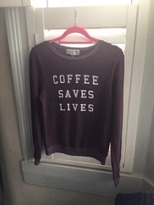 Wildfox sweatshirt coffee for sale  BATH