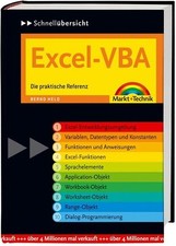Excel vba schnellübersicht gebraucht kaufen  Berlin