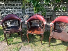 Red leather wood for sale  YORK
