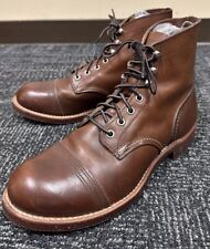 Red Wing #8111 Hombres Iron Ranger Ámbar Arnés Cuero con Suela de Corcho de Nitrilo Botas segunda mano  Embacar hacia Argentina