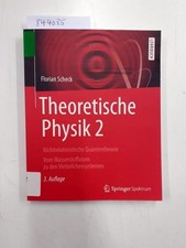 Theoretische physik nichtrelat gebraucht kaufen Theoretische physik nichtrelat gebraucht kaufen  Dinkelscherben
