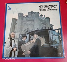 1970 Groundhogs* Blues Obituary Lp Vinyl Record Signed Blues°Electric Blues comprar usado  Enviando para Brazil