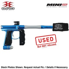 Pistola de paintball eletrônica CLEARANCE Empire Mini GS totalmente automática poeira azul/prata, usado comprar usado Pistola de paintball eletrônica CLEARANCE Empire Mini GS totalmente automática poeira azul/prata, usado comprar usado  Enviando para Brazil