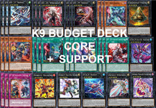 Pré-venda K9 + Support Budget Deck Core *34* Card Yugioh Justice Hunters comprar usado  Enviando para Brazil