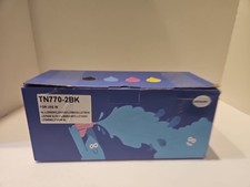  Cartucho de toner preto TN-770 2PCS compatível com Brother (CAIXA ABERTA, CARRINHOS SELADOS)  comprar usado  Enviando para Brazil