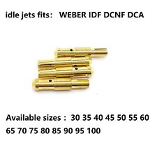 NOVOS jatos ociosos para carburadores WEBER IDF DCNF 4 peças tamanho opcional: 30-100 #74405 comprar usado  Enviando para Brazil