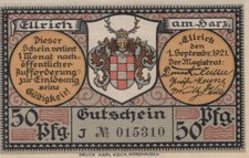 Pfennig 1921 città usato  Spedire a Italy