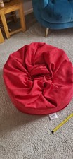 Suede beanbag chair for sale  STOCKPORT