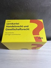 Lernkartei handelsrecht gesell gebraucht kaufen  Osterholz-Scharmbeck