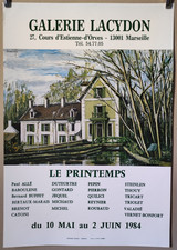Affiche originale ancienne d'occasion  Marseille VII
