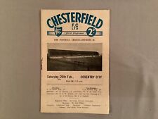 Chesterfield coventry city for sale  CHESTERFIELD