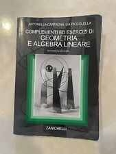 Complementi esercizi geometria usato  L Aquila