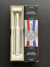 50 CALIBUR BULLET 10 ONÇAS .999 PRATA FINA REDONDA COM CAIXA, usado comprar usado  Enviando para Brazil