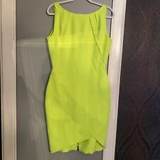 Yellow spandex dress for sale  EDINBURGH