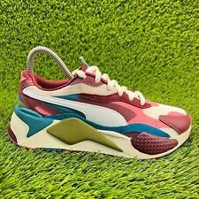 Tênis esportivo Puma RS X Puzzle Cabernet infantil meninas meninos tamanho 5.5C comprar usado  Enviando para Brazil