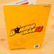Bomberman 64 Manual de Jogo Original Inglês NUS-NBMP-AUS [PAL], usado comprar usado  Enviando para Brazil