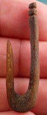 Usado, Gancho de peixe ranhurado duplo super fino G10 Missouri com artefatos de pontas de flecha certificado de autenticidade comprar usado  Enviando para Brazil