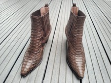 Schlangenleder damenschuhe 39 gebraucht kaufen  Frankfurt am Main