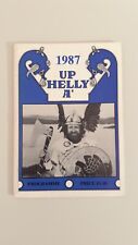 Helly 1987 programme for sale  SHETLAND