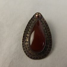 Carnelian 925 brooch for sale  MIDDLESBROUGH