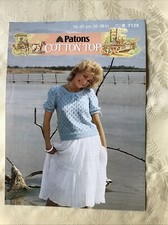 Patons cotton top for sale  AMMANFORD
