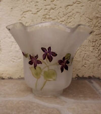 Ancienne tulipe lampe d'occasion  France
