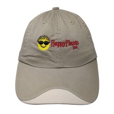 Boné de beisebol Happy Plants Inc marrom sistema operacional ajustável bordado porta autoridade comprar usado  Enviando para Brazil