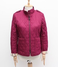 Jaqueta feminina BURBERRY BRIT acolchoada com zíper completo blazer nova xadrez forrada M comprar usado  Enviando para Brazil