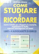 Come studiare ricordare. usato  Italia