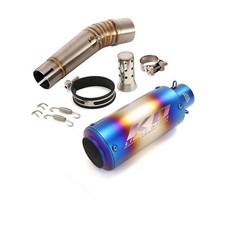 Pontas silenciadoras de tubo de escape elo médio para motocicleta Honda NC700 NC750X comprar usado  Enviando para Brazil