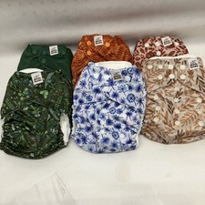 Conjunto de 6 Fraldas de Bolso Mama Koala 3.0 Folha Neutra Nova, usado comprar usado  Enviando para Brazil