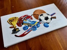Vintage embroidered sports for sale  Seattle