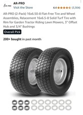 16x6.50 silver tires for sale  New Kensington