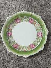 Prato decorativo floral de porcelana bávara Rosenthal Iris antigo , usado comprar usado  Enviando para Brazil