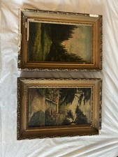 Paire tableaux anciens d'occasion  Saint-Ouen