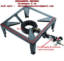 Fornellone gas gpl usato  Villanova Solaro
