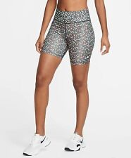 Nike One Bicicleta Feminina Estampada Cintura Alta Curta Estampa Floral Tamanho P Multi CZ1106 895, usado comprar usado  Enviando para Brazil