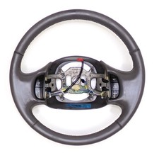 Volante Ford Excursion 99-07 F250 F350 Superduty envolto em couro cinza comprar usado  Enviando para Brazil