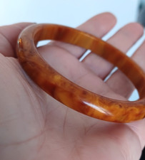 Vintage marbled butterscotch for sale  HIGHBRIDGE