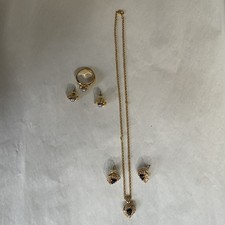Necklace earrings ring for sale  BUSHEY